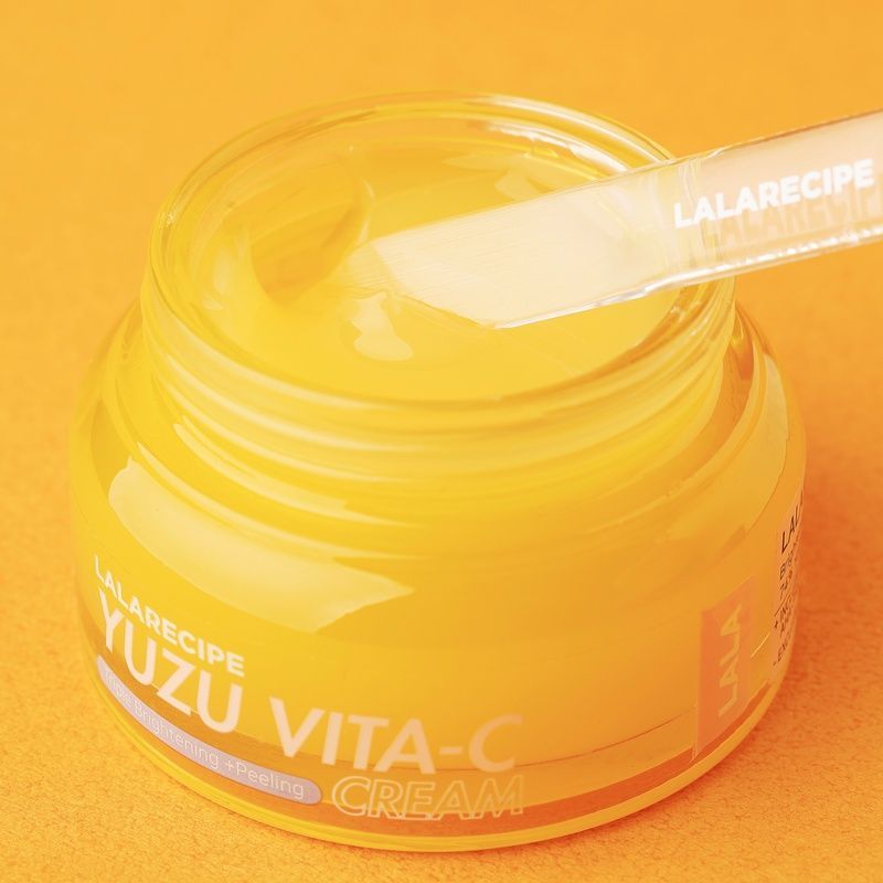 Освітлюючий крем з ніацинамідом 5% та екстрактом юдзу LALARECIPE Yuzu Vita C Cream, 3 мл 792422 фото
