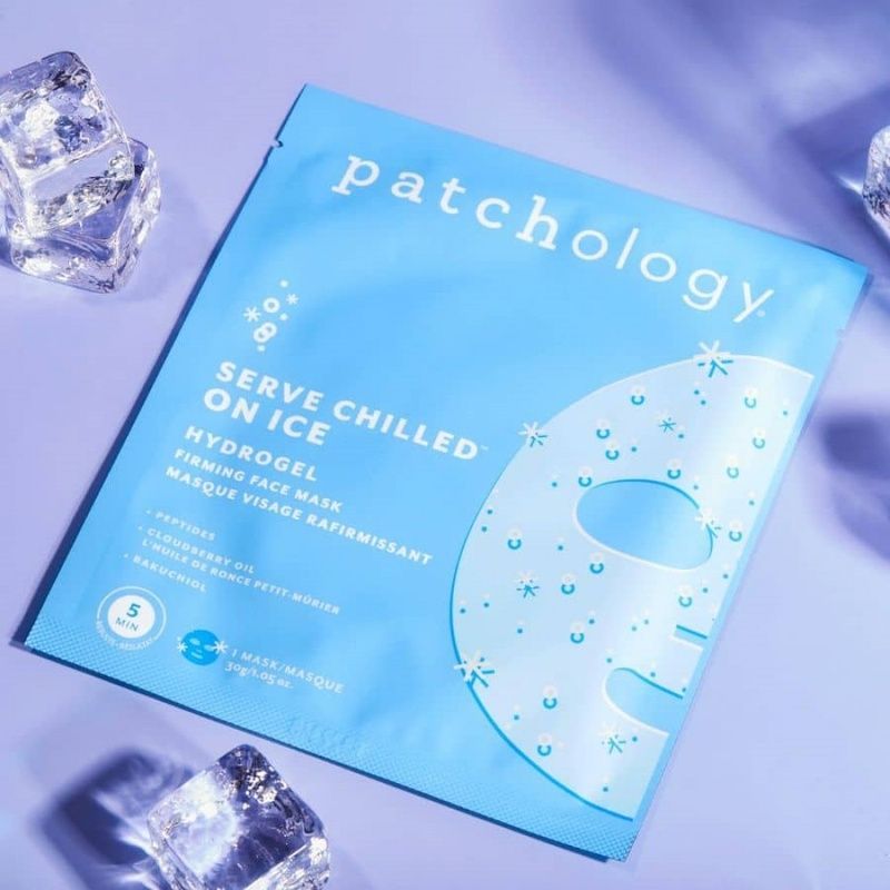 Охолоджуюча та зміцнююча гідрогелева маска Iced Hydrogel Mask Patchology, 1 шт PAT0055 фото
