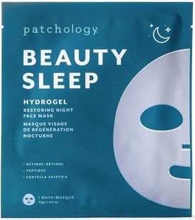 Зміцнююча гідрогелева маска Beauty Sleep Hydrogel Mask Patchology, 1 шт PAT0046 фото