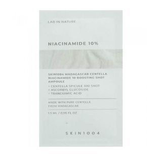 Тонізуюча сироватка для сяйва шкіри Skin 1004 Madagascar Centella Niacinamide 10 Boosting Shot Ampoule, 1.5 мл 4860 фото