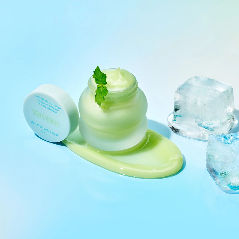 Регенеруюча нічна маска для губ Tocobo Mint Cooling Lip Mask, 20 мл 04644 фото