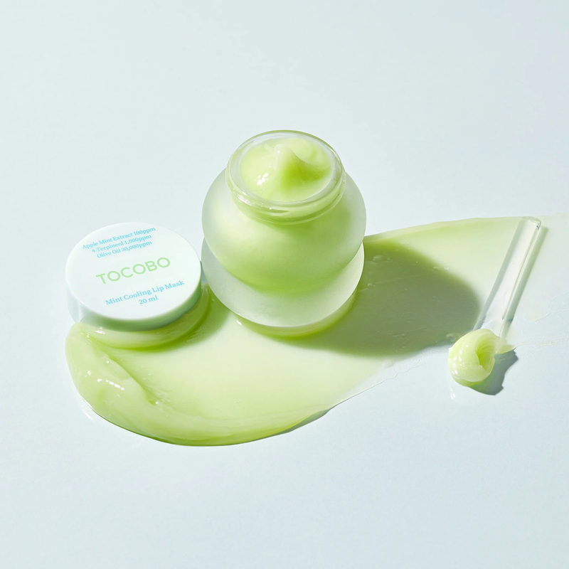 Регенеруюча нічна маска для губ Tocobo Mint Cooling Lip Mask, 20 мл 04644 фото