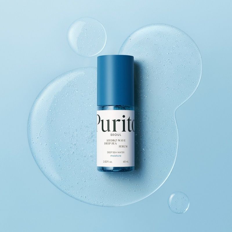 Зволожуюча сироватка з морською водою Purito Seoul Hydro Wave Deep Sea Serum, 60 мл 8809563102655 фото