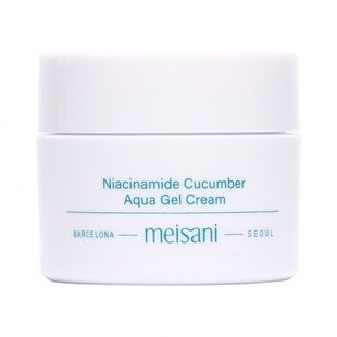 Зволожувальний гель-крем з ніацинамідом та гідролатом огірка Meisani Niacinamide Cucumber Aqua Gel Cream, 15 мл 8437016160251 фото