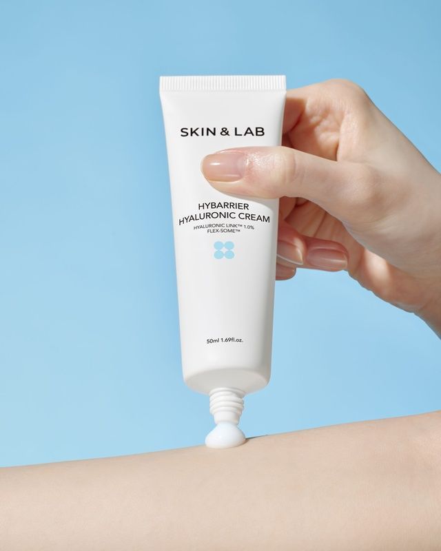 Зволожувальний крем з гіалуроновою кислотою SKIN&LAB Hybarrier Hyaluronic Cream, 100 мл 8809525934409 фото