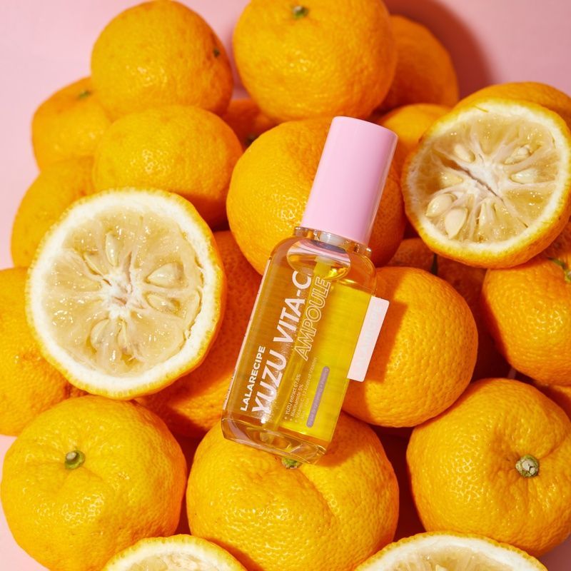 Освітлююча сироватка з ніацинамідом 5% і екстрактом юдзу LALARECIPE Yuzu Vita C Ampoule, 5 мл 792424 фото