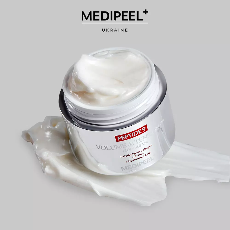 Антивіковий ліфтинг-крем для обличчя Medi-Peel Peptide 9 Volume and Tension Tox Cream з пептидами, 50 мл 8809941820430 фото