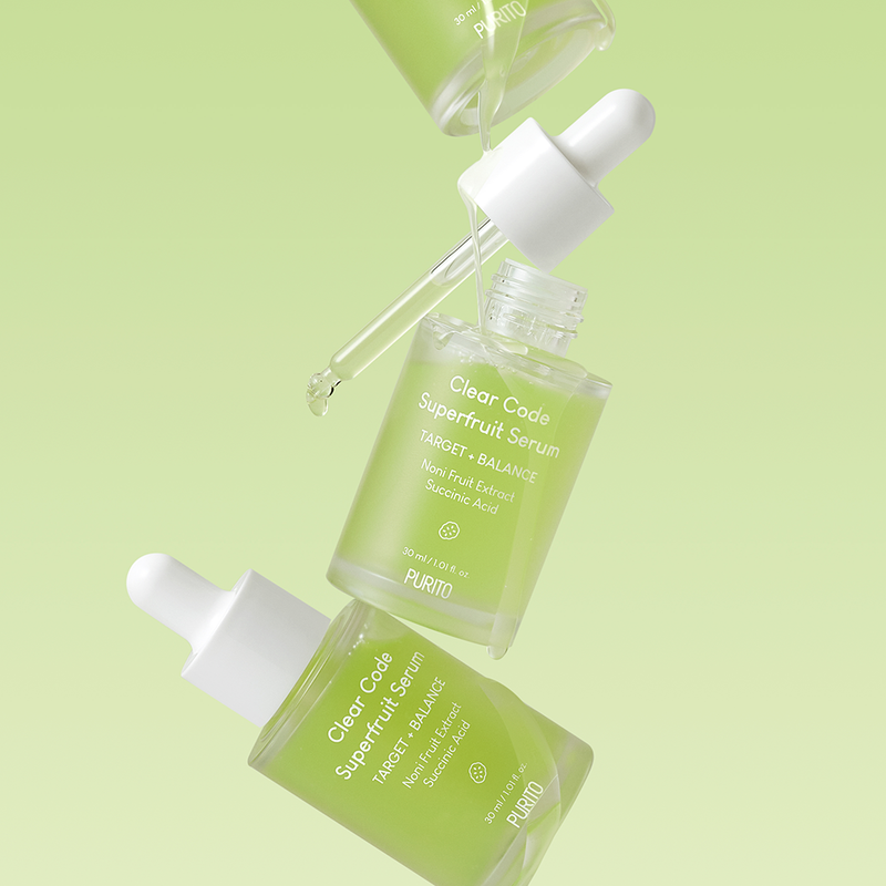 Балансуюча сироватка для проблемної шкіри PURITO Clear Code Superfruit Serum, 30 мл 8809563102730 фото