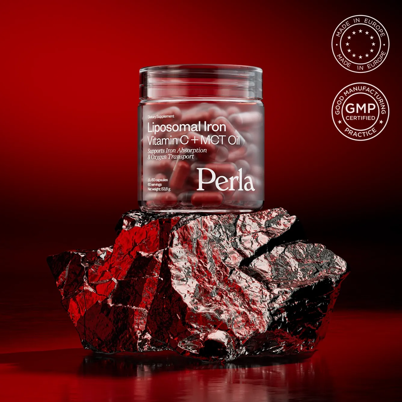 Дієтична добавка Perla Helsa Liposomal Iron (Vitamin C + MCT Oil) №60 4820292040388 фото
