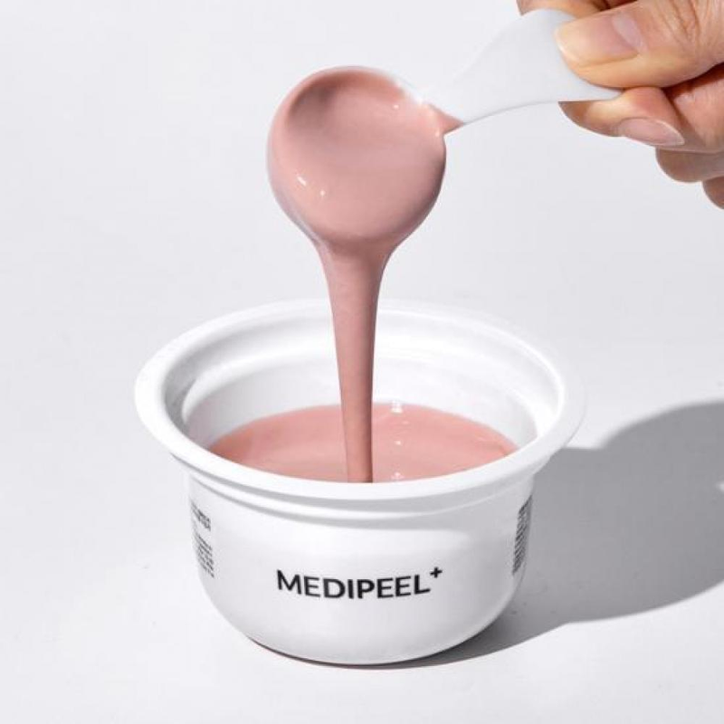 Моделююча маска з лактобактеріями для обличчя Medi-Peel Vegan Red Lacto Collagen Modeling Cup Pack, 28 г 8809941822281 фото