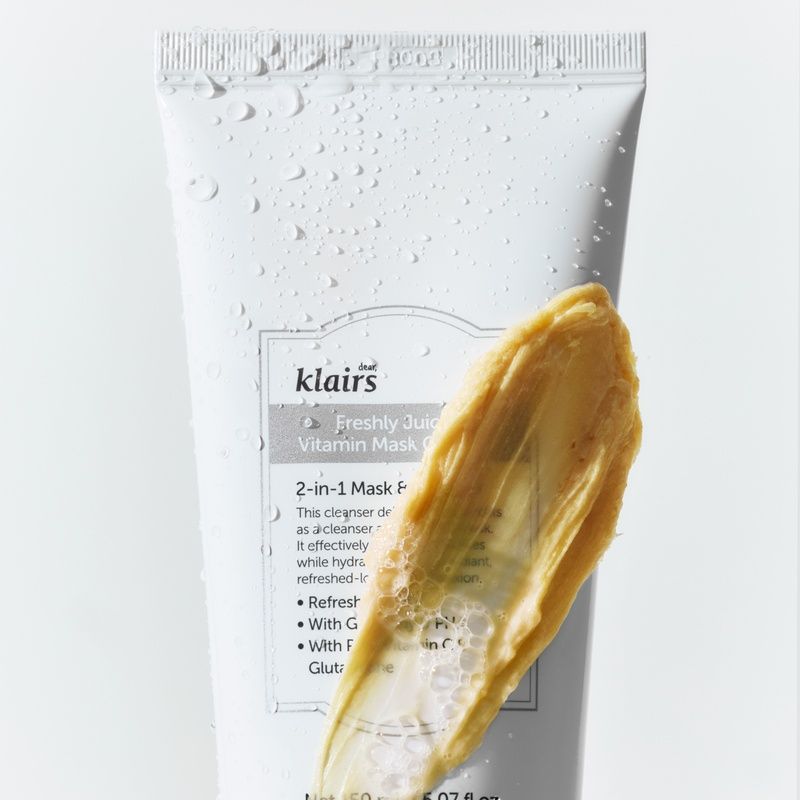 Очищуюча маска з вітаміном С DEAR, KLAIRS Freshly Juiced Vitamin Mask Cleanser, 20 мл 8809572895098 фото