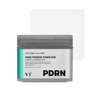 Тонер-пади для пружності та глибокого зволоження шкіри VT COSMETICS PDRN Tension Toner Pad, 60 шт 8803463014407 фото