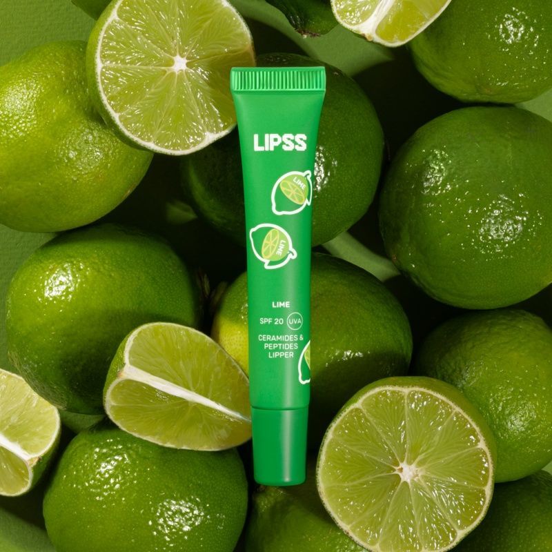 Блиск для губ Lipss Lime Lipper SPF20, 10 мл 4820276881051 фото