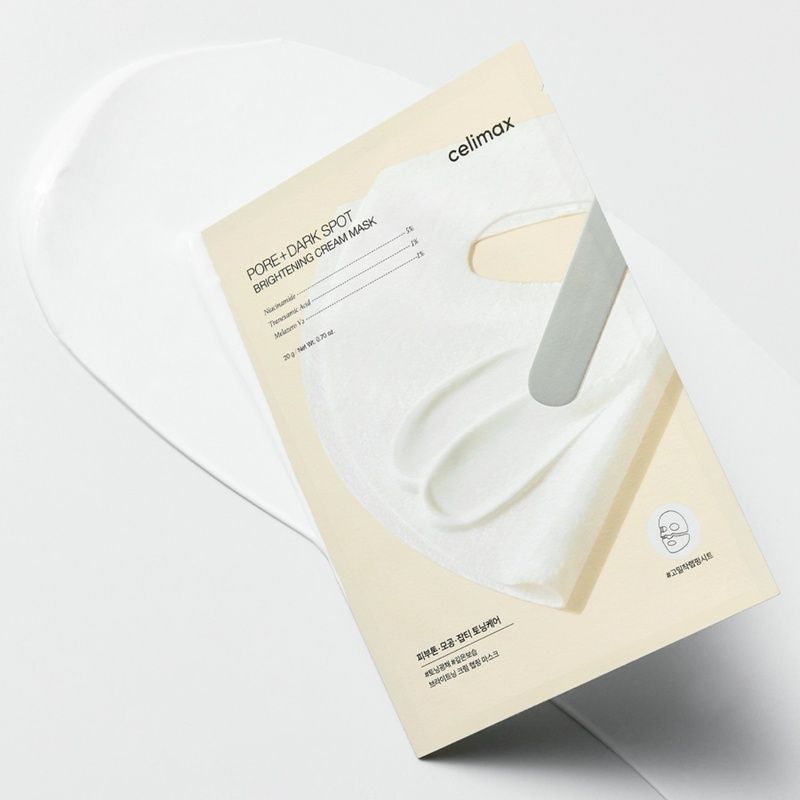 Освітлююча крем-маска для обличчя Celimax Pore+ Dark Spot Brightening Cream Mask, 1 шт 8800296551550 фото