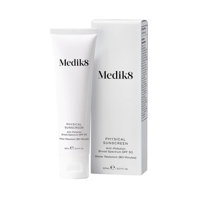 Сонцезахисний крем з фізичним фактором SPF50 Medik8 Physical Sunscreen SPF50+. 60 мл P08943 фото