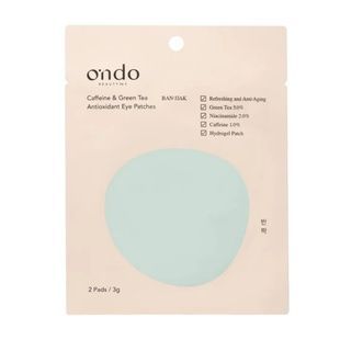Гідрогелеві антиоксидантні патчі для шкіри навколо очей Ondo Beauty 36.5 Caffeine & Green Tea Antioxidant Eye Patches, 2 шт 8437016160244 фото