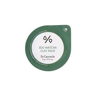 Очищуюча глиняна маска з чаєм Матча Dr.Ceuracle Jeju Matcha Clay Pack, 9 г 8806133614039 фото
