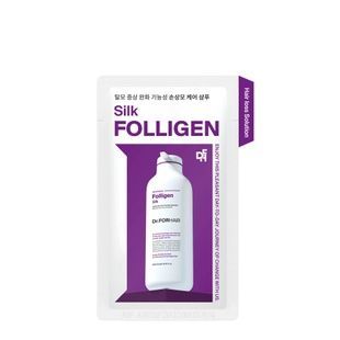 Шампунь для сухого та пошкодженого волосся Dr.FORHAIR Folligen Silk Shampoo, 8 мл 8809485532851 фото