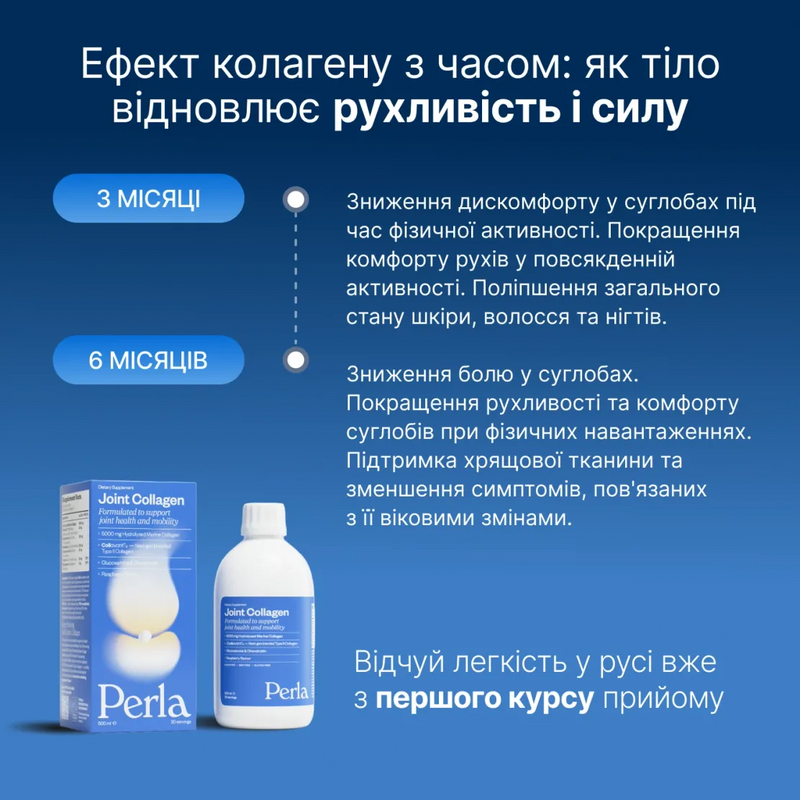 Колаген для суглобів Perla Helsa Joint Collagen, 500 мл 4820292040494 фото
