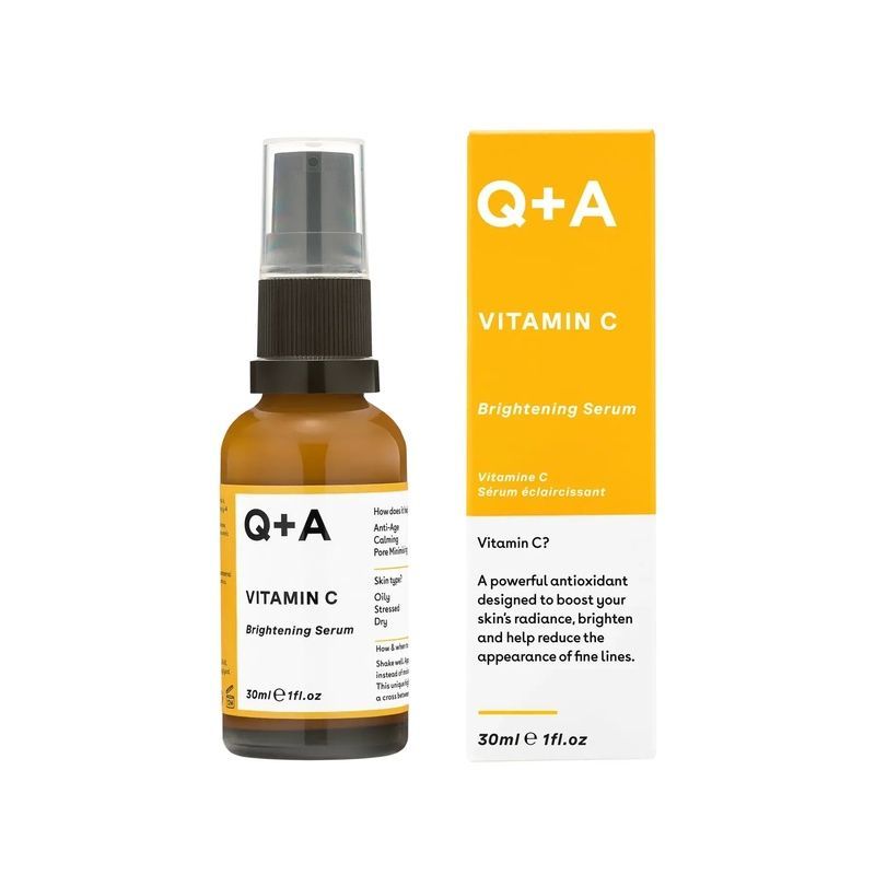 Освітлююча сироватка для обличчя Q+A Vitamin C, 30 мл 5060486262267 фото