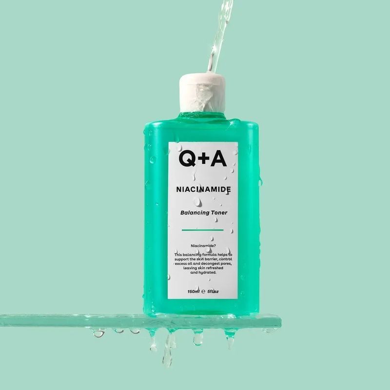 Зволожуючий тонер для обличчя з ніацинамідом Q+A Niacinamide Balancing Toner, 150 мл 5061066470881 фото