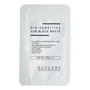 Матуючий сонцезахисний крем USOLAB Bio Sensitive Sun Block Matte 50+/PA++++, 1.5 мл 8809800000075 фото