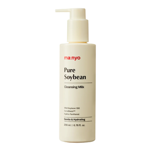 Молочко для вмивання із соєю Manyo Pure Soybean Cleansing Milk, 200 мл 8809730959075 фото