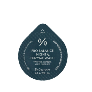 Вечірня ензимна пудра з пробіотиками Dr.Ceuracle Pro-Balance Night Enzyme Wash, 0.5 г 8806133613826 фото