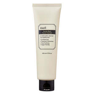 Засіб для делікатного очищення обличчя DEAR, KLAIRS Gentle Black Facial Cleanser, 140 мл 8809572891137 фото