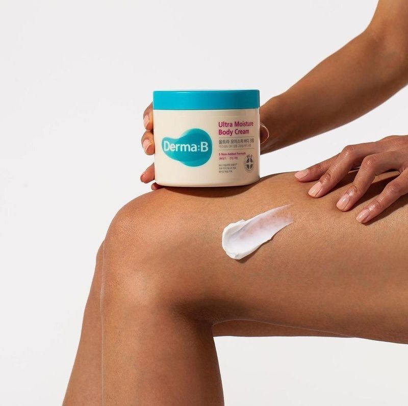 Інтенсивно зволожуючий крем для тіла Derma:B Ultra Moisture Body Cream, 430 мл 8809048410664 фото