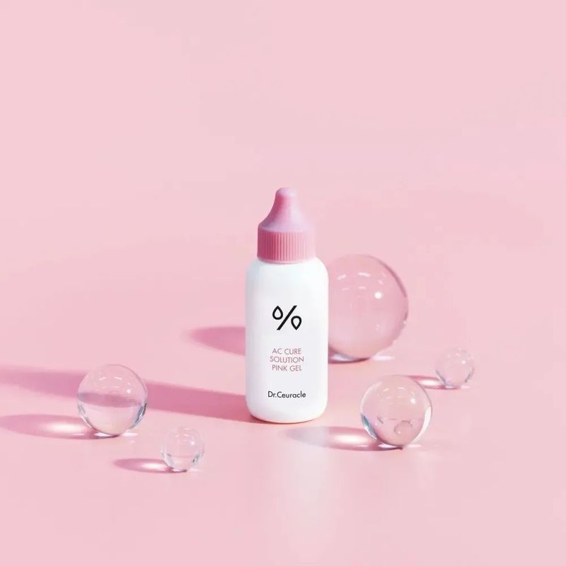 Гель для вмивання для проблемної Шкіри Dr.Ceuracle АC Сure Solution Pink Gel Короткий термін, 50 мл 8806133614150 фото