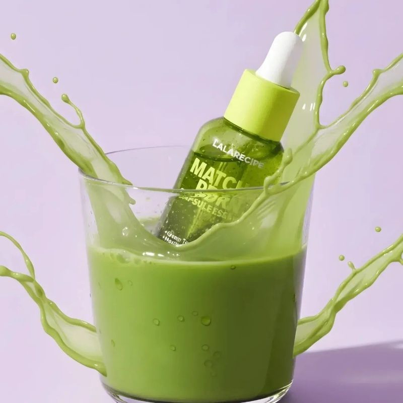 Капсульна есенція-сироватка з Matcha PDRN комплексом Lalarecipe Matcha PDRN Capsule Essence, 30 мл 8809962376435 фото