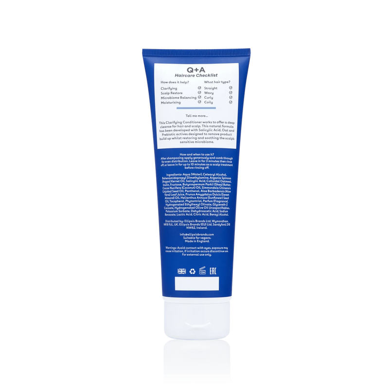 Кондиціонер для інтенсивного очищення Q+A Clarifying Conditioner, 250 мл 5060486268887 фото