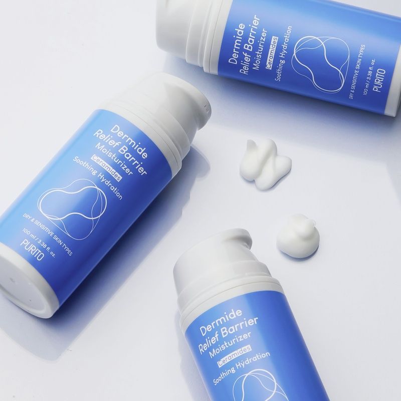 Зволожуючий бар'єрний крем PURITO Dermide Relief Barrier Moisturizer, 100 мл 88095631021291 фото Зволожуючий бар'єрний крем PURITO Dermide Relief Barrier Moisturizer, 100 мл 88095631021291 фото