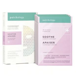 Маска заспокійлива FlashMasque&reg; Soothe 5 Minute Sheet Mask Patchology, 4 шт PAT0016 фото