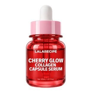 Сироватка для сяйва шкіри з екстрактом вишні та колагеном Lalarecipe Cherry Glow Collagen Capsule Serum, 30 мл 8800247162163 фото