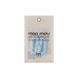 Набір із 2 тонких резинок з натурального шовку Mon Mou Silk Mini Slim Scrunchie Set Baby Blue Ніжно-блакитний 4820290391000 фото 2