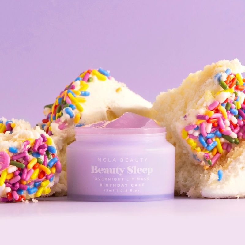 Нічна маска для губ &laquo;Святковий торт&raquo; NCLA Beauty Beauty Sleep Overnight Lip Mask - Birthday Cake, 15 мл 850034009568 фото