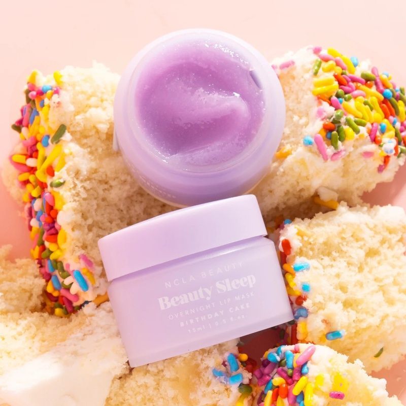 Нічна маска для губ &laquo;Святковий торт&raquo; NCLA Beauty Beauty Sleep Overnight Lip Mask - Birthday Cake, 15 мл 850034009568 фото