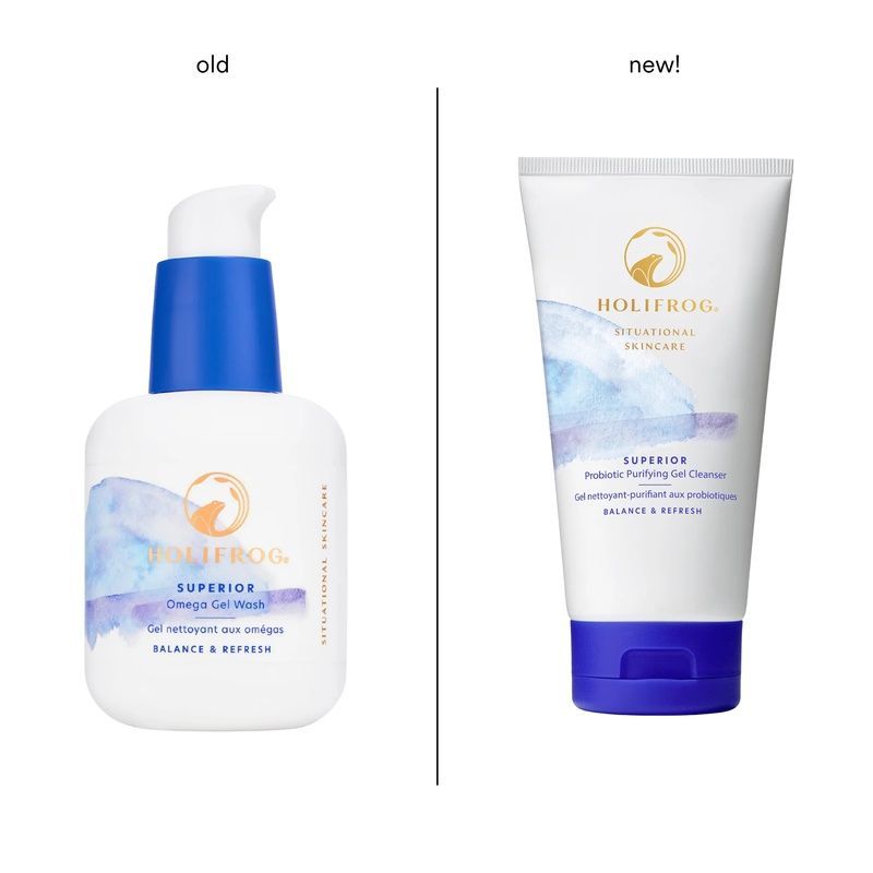 Поживний гель для вмивання з пробіотиками Superior Omega Nutritive Gel Wash HoliFrog, 150 мл 743562773 фото