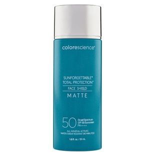 Сонцезахисний крем для обличчя з матуючим і тонуючим ефектом Colorescience Sunforgettable Total Protection Face Shield Matte SPF 50, 55 мл 403104600 фото