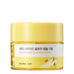 Освітлюючий крем з капсулами ROUND LAB Vita Niacinamide Glow Capsule Cream, 50 мл 8809962542946 фото