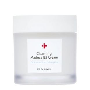 Заспокійливий крем з центеллою і пантенолом CUSKIN Dr. Solution Cicaming B5 Madeca Cream, 70 мл 8809207225061 фото