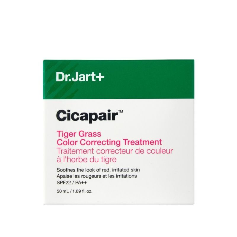 Коригувальний крем для нейтралізації почервоніння шкіри DR. JART Cicapair&trade; Tiger Grass Color Correcting Treatment, 50 мл DRJ115 фото