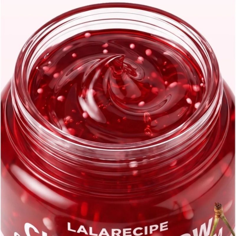 Крем для пружності та сяйва шкіри з екстрактом вишні та колагеном LALARECIPE Cherry Glow Collagen Bounce Cream, 50 мл 8800357981975 фото