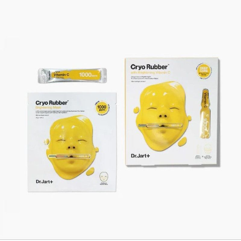 Маска кріо освітлювальна Dr.Jart+ Cryo Rubber with Brightening Vitamin C, 4г+40г 8809642714519 фото