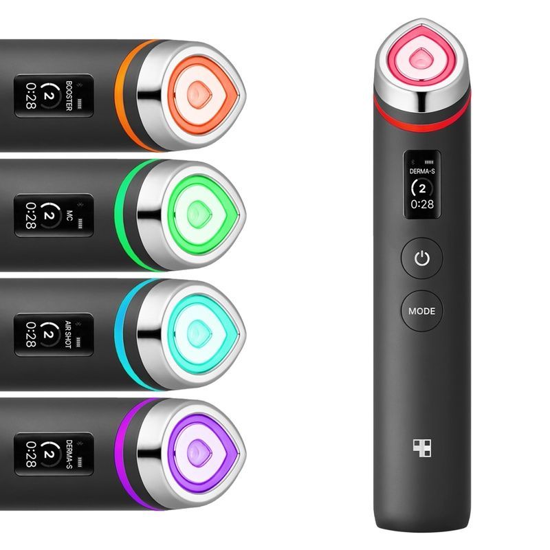 Пристрій для домашнього догляду за шкірою 6 в 1 Medicube AGE-R Booster Pro, Black 8809960354732 фото