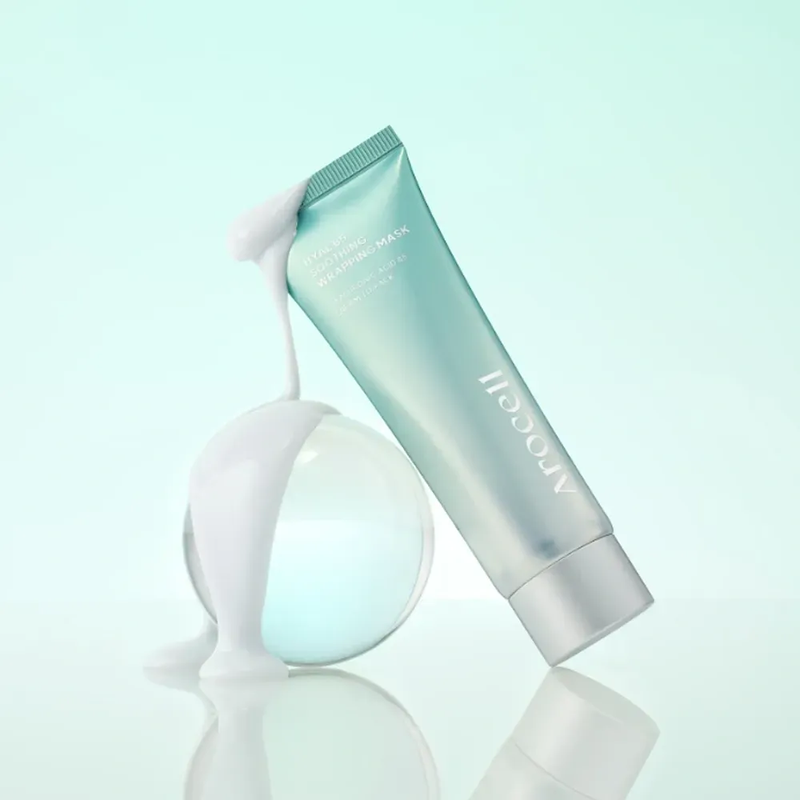 Заспокійлива маска-плівка з гіалуроновою кислотою та пантенолом Arocell Hyal B5 Soothing Wrapping Mask, 80 мл 8809710462175 фото