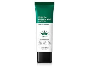 Заспокійливий сонцезахисний крем для обличчя Some By Mi Truecica Aqua Calming SunCream SPF 50+, 50 мл 637373888 фото