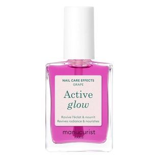 Лак для нігтів з бузковим глянцевим ефектом Manucurist Active&trade; Glow Grape, 15 мл 3662263222383 фото